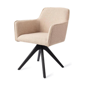 Jesper Home Hofu eetkamerstoel Wild Walnut revolve oak black
