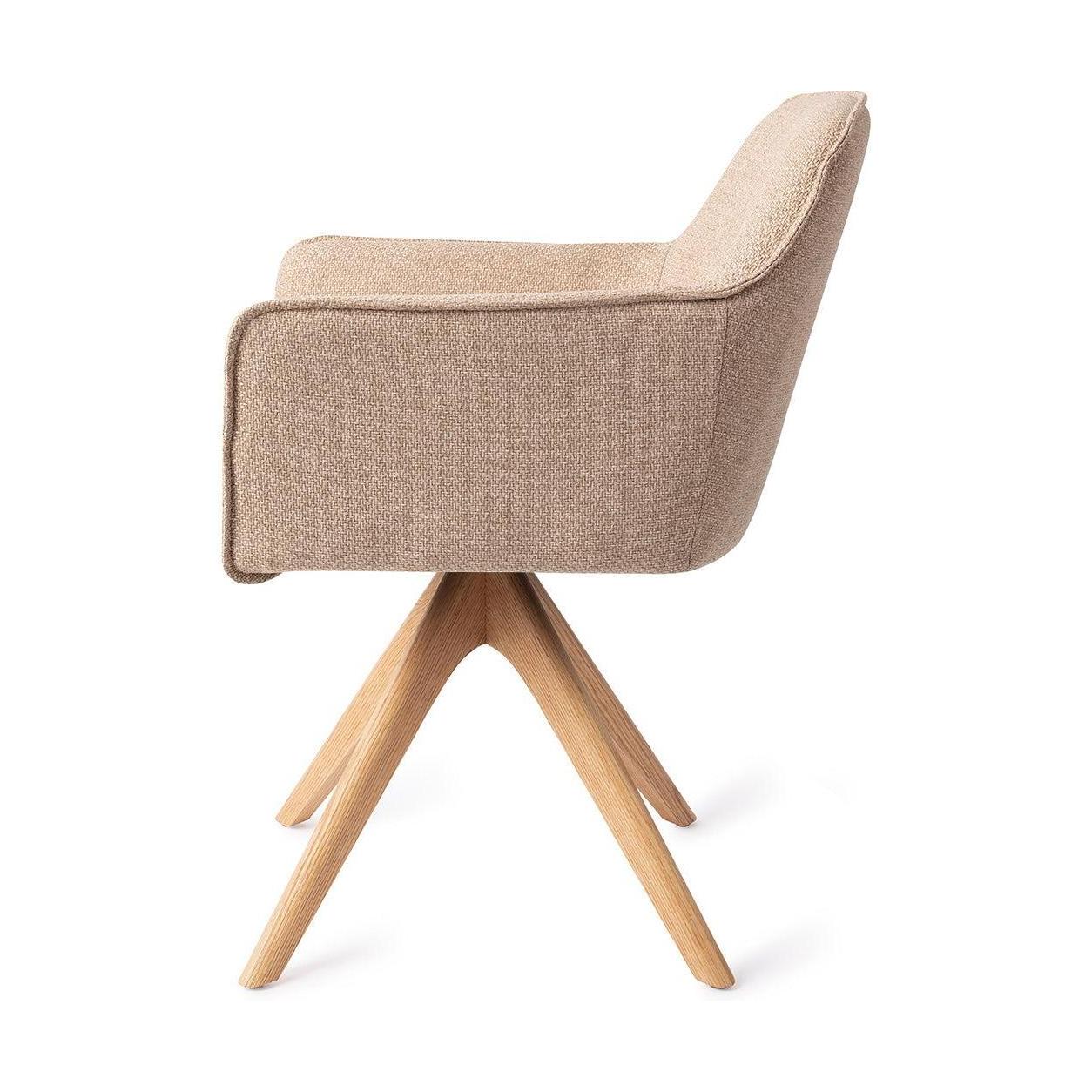 Jesper Home Hofu eetkamerstoel Wild Walnut revolve oak natural