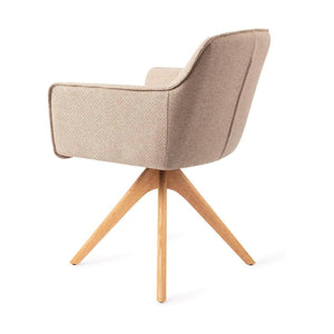 Jesper Home Hofu eetkamerstoel Wild Walnut revolve oak natural