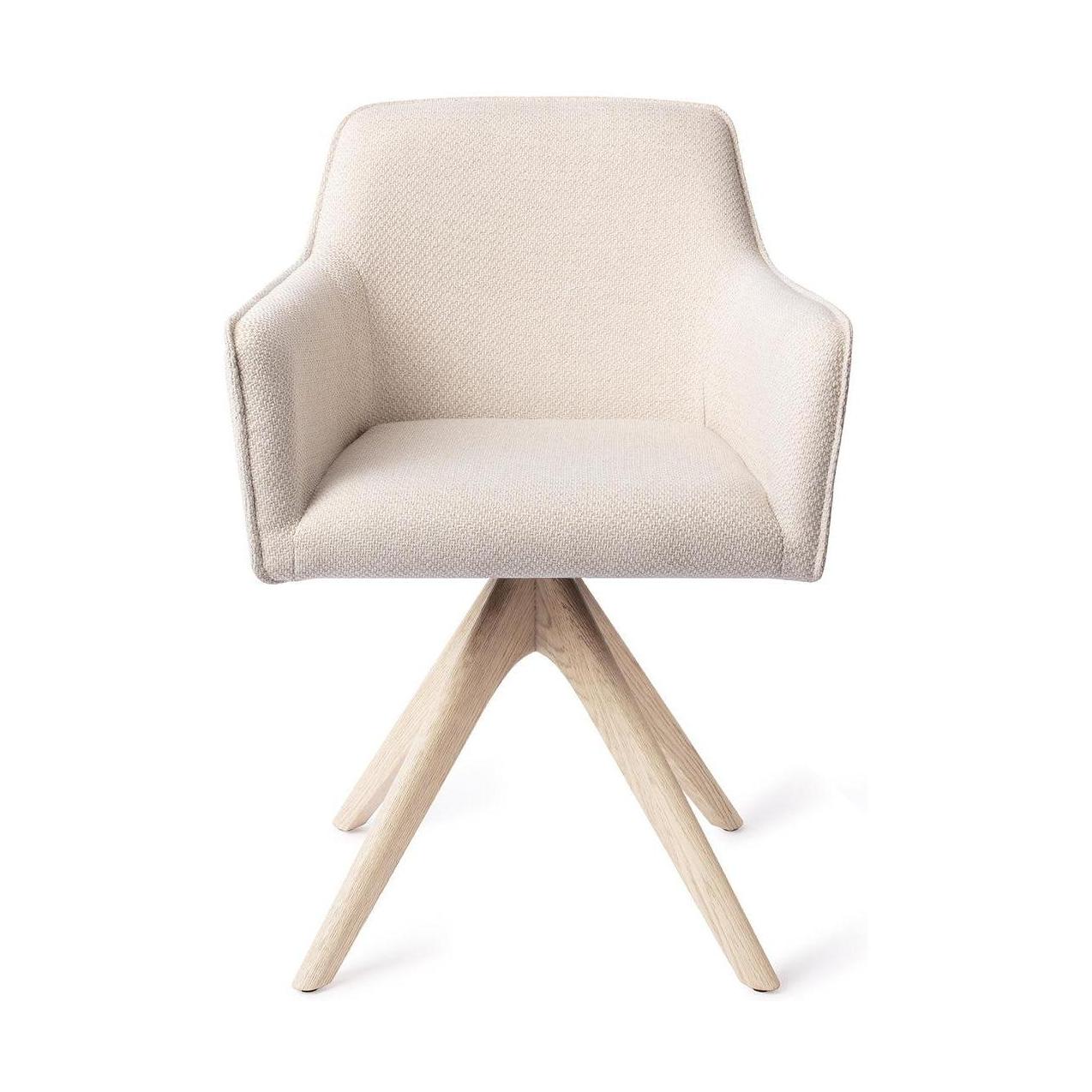 Jesper Home Hofu eetkamerstoel Enoki revolve oak bleach