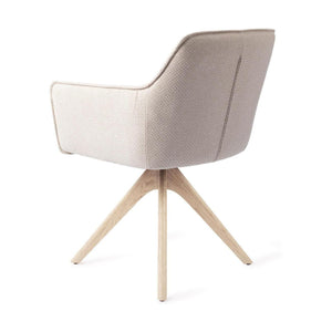Jesper Home Hofu eetkamerstoel Enoki revolve oak bleach
