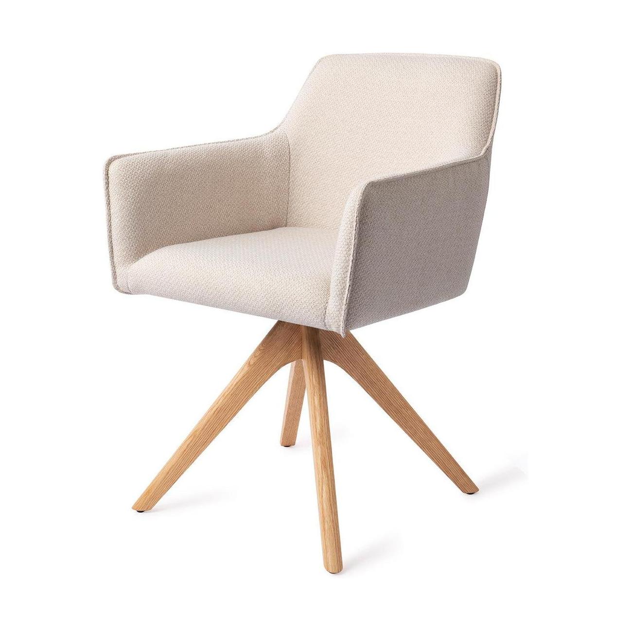 Jesper Home Hofu eetkamerstoel Enoki revolve oak natural
