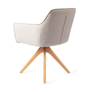 Jesper Home Hofu eetkamerstoel Enoki revolve oak natural