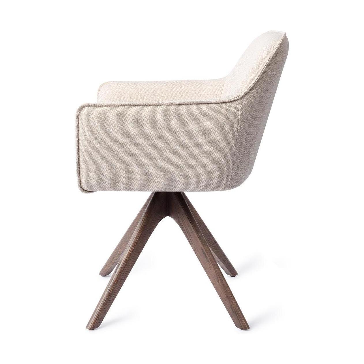Jesper Home Hofu eetkamerstoel Enoki revolve oak walnut