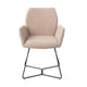 Jesper Home Misaki eetkamerstoel Sand Strand beehive black