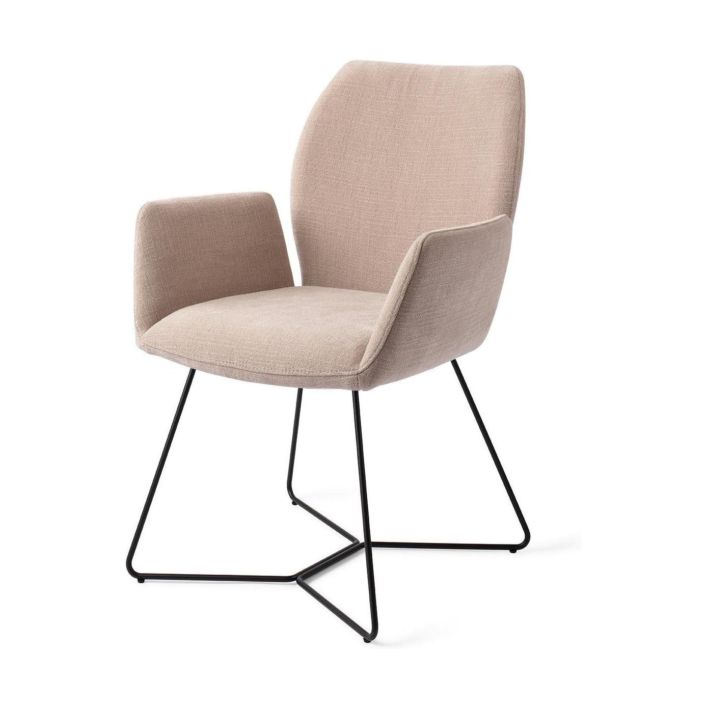 Jesper Home Misaki eetkamerstoel Sand Strand beehive black