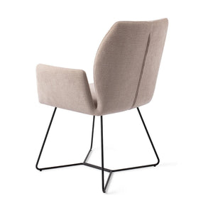 Jesper Home Misaki eetkamerstoel Sand Strand beehive black