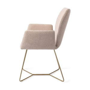 Jesper Home Misaki eetkamerstoel Sand Strand beehive gold