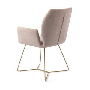 Jesper Home Misaki eetkamerstoel Sand Strand beehive gold