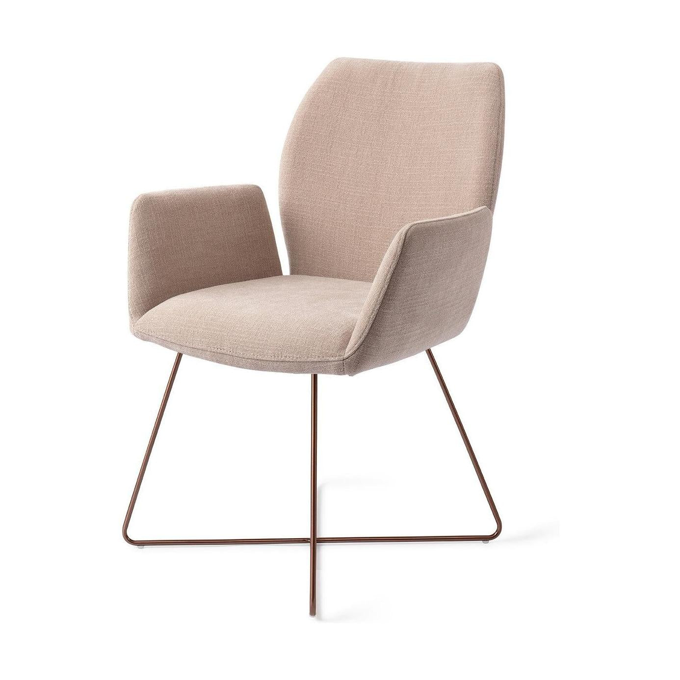 Jesper Home Misaki eetkamerstoel Sand Strand cross rose