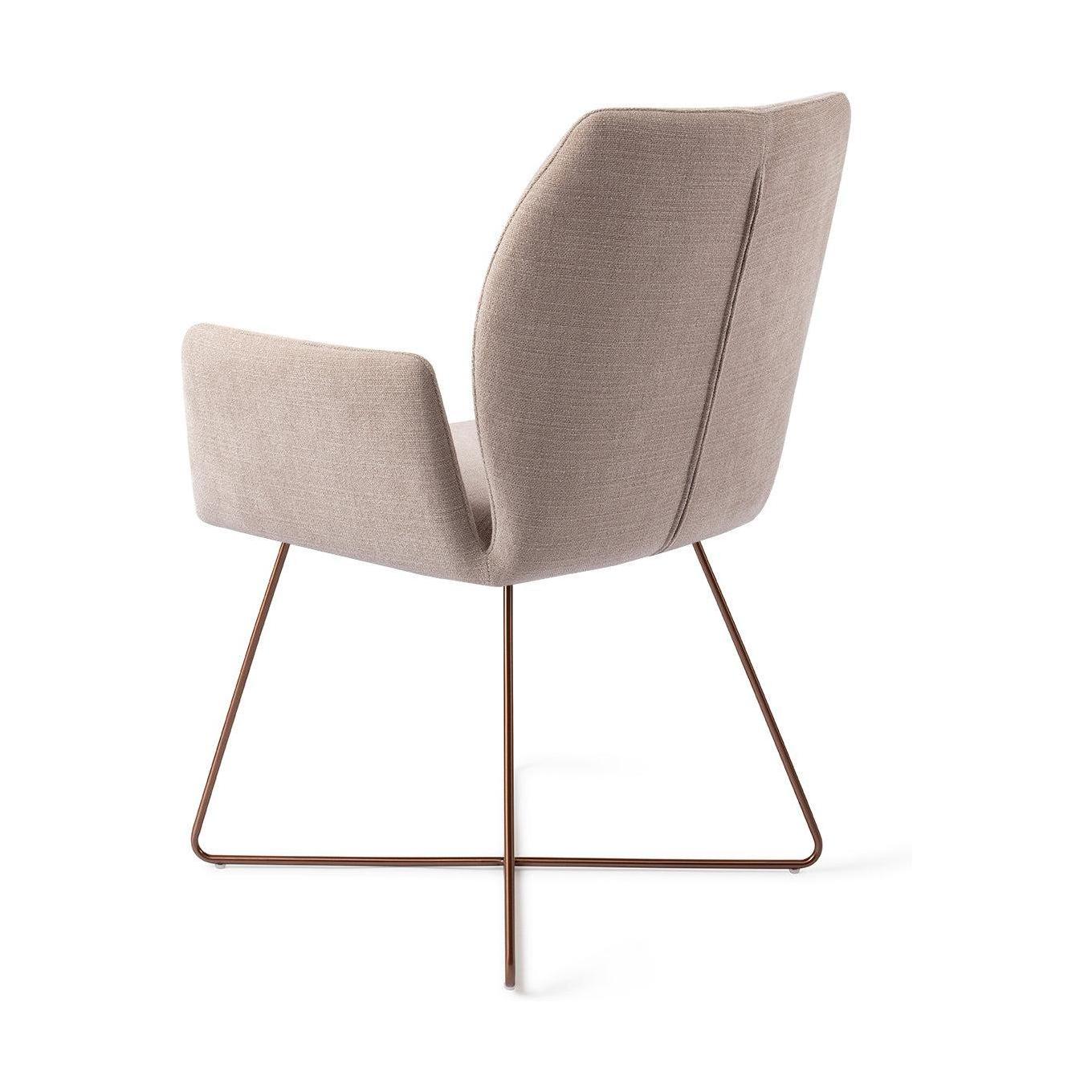 Jesper Home Misaki eetkamerstoel Sand Strand cross rose