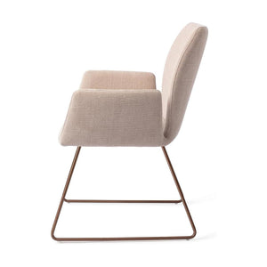 Jesper Home Misaki eetkamerstoel Sand Strand slide rose