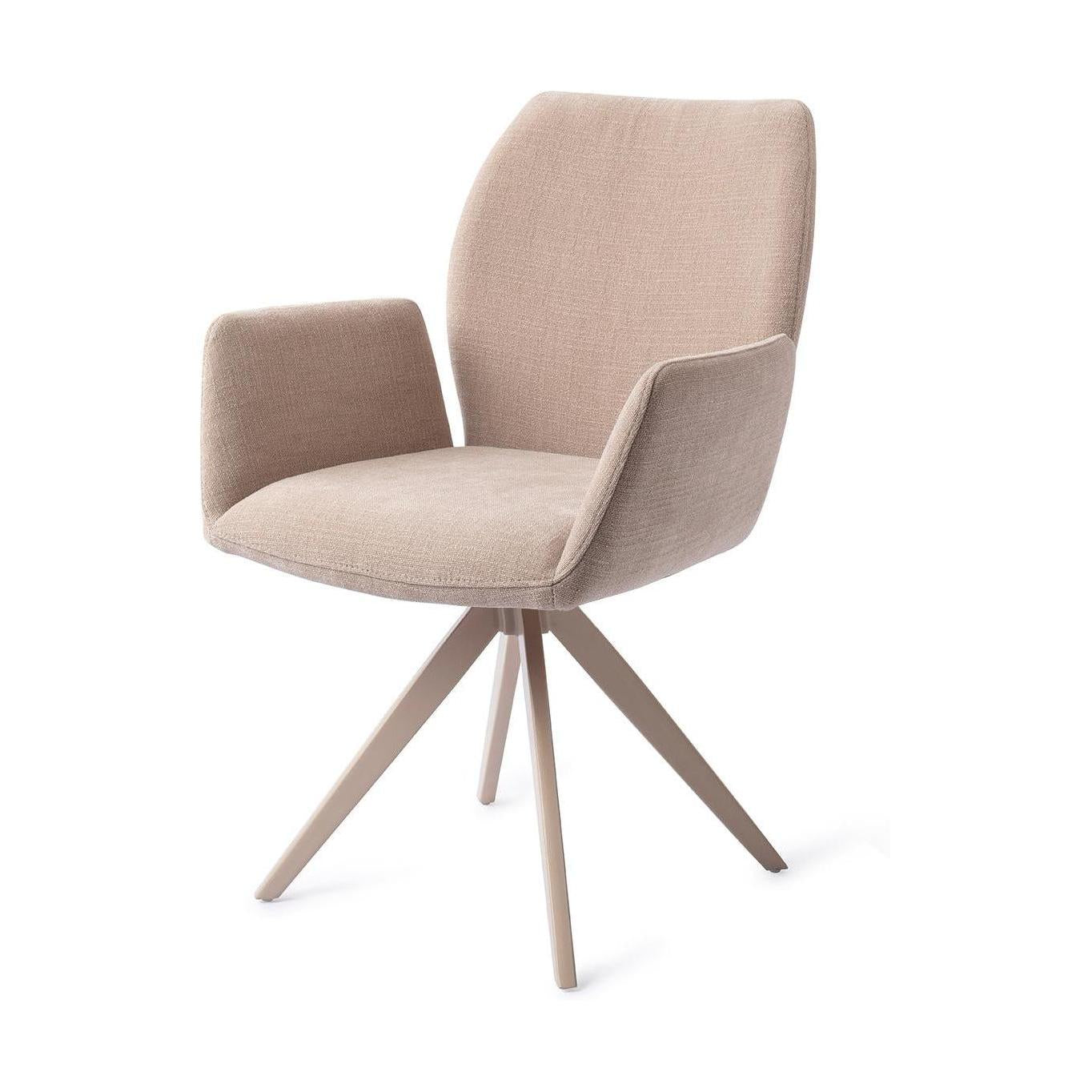 Jesper Home Misaki eetkamerstoel Sand Strand turn beige