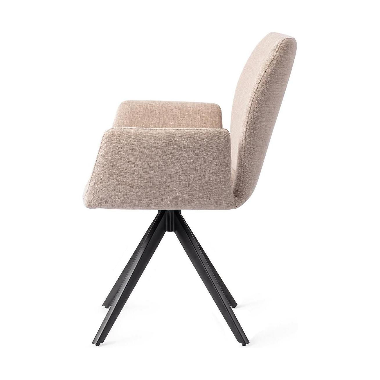 Jesper Home Misaki eetkamerstoel Sand Strand turn black