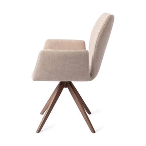 Jesper Home Misaki eetkamerstoel Sand Strand turn brown