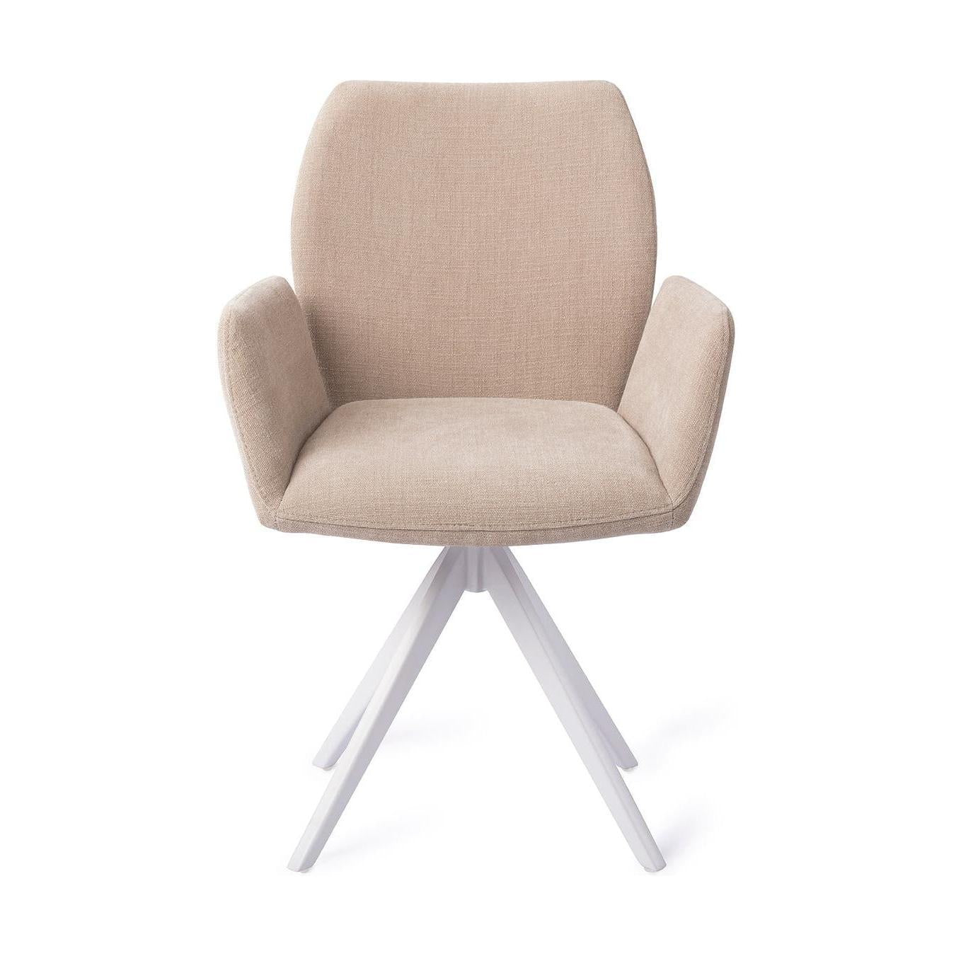 Jesper Home Misaki eetkamerstoel Sand Strand turn white