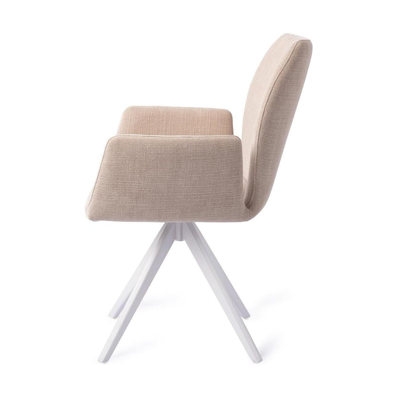 Jesper Home Misaki eetkamerstoel Sand Strand turn white
