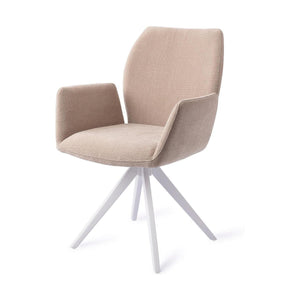 Jesper Home Misaki eetkamerstoel Sand Strand turn white
