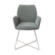 Jesper Home Misaki eetkamerstoel Breezy Blue cross steel