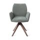 Jesper Home Misaki eetkamerstoel Breezy Blue revolve oak walnut