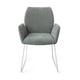 Jesper Home Misaki eetkamerstoel Breezy Blue slide white