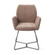 Jesper Home Misaki eetkamerstoel Mocha Mist beehive black
