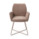 Jesper Home Misaki eetkamerstoel Mocha Mist cross rose