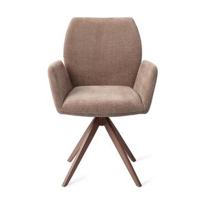 Jesper Home Misaki eetkamerstoel Mocha Mist turn brown