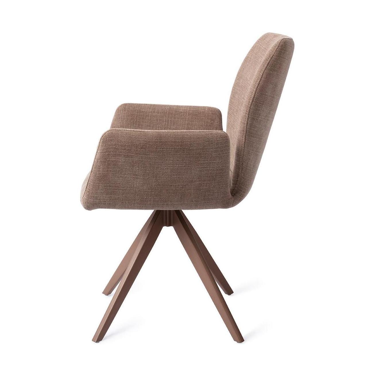 Jesper Home Misaki eetkamerstoel Mocha Mist turn brown