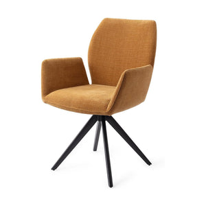 Jesper Home Misaki eetkamerstoel Honey Harvest turn black