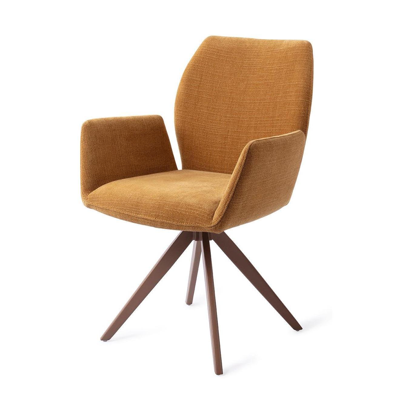 Jesper Home Misaki eetkamerstoel Honey Harvest turn brown