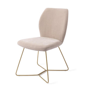 Jesper Home Ikata eetkamerstoel Sand Strand beehive gold