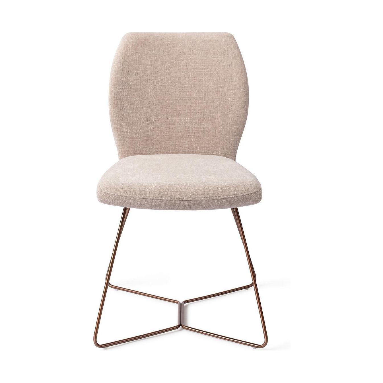 Jesper Home Ikata eetkamerstoel Sand Strand beehive rose