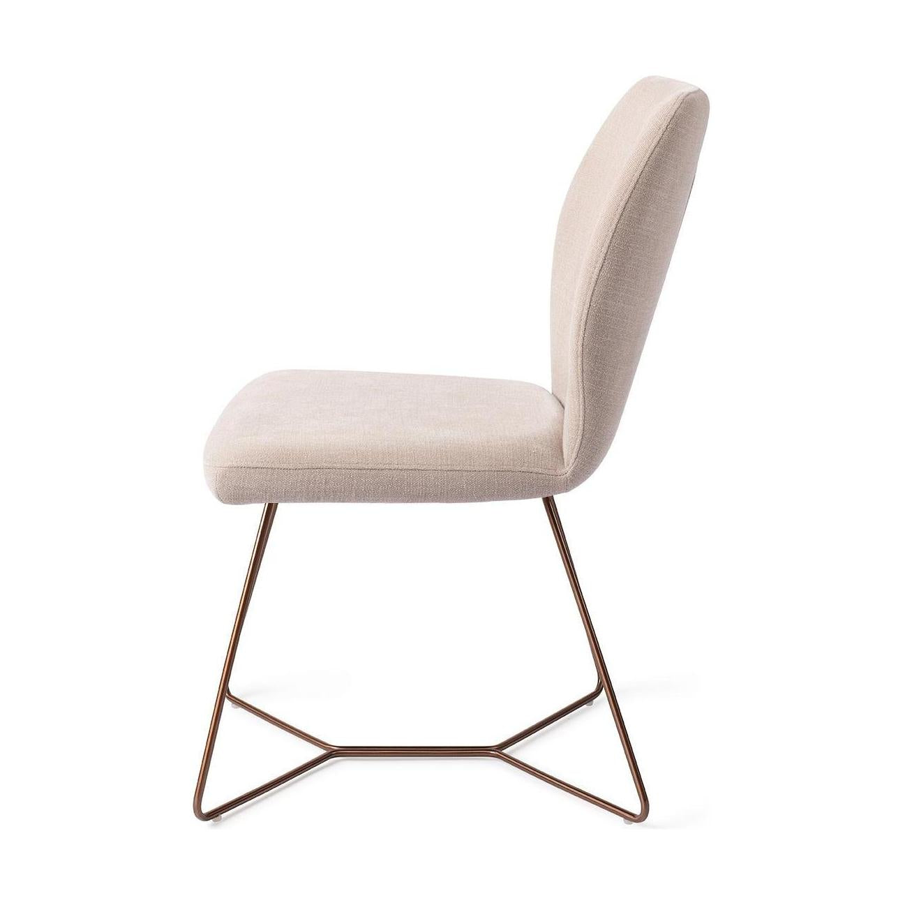 Jesper Home Ikata eetkamerstoel Sand Strand beehive rose