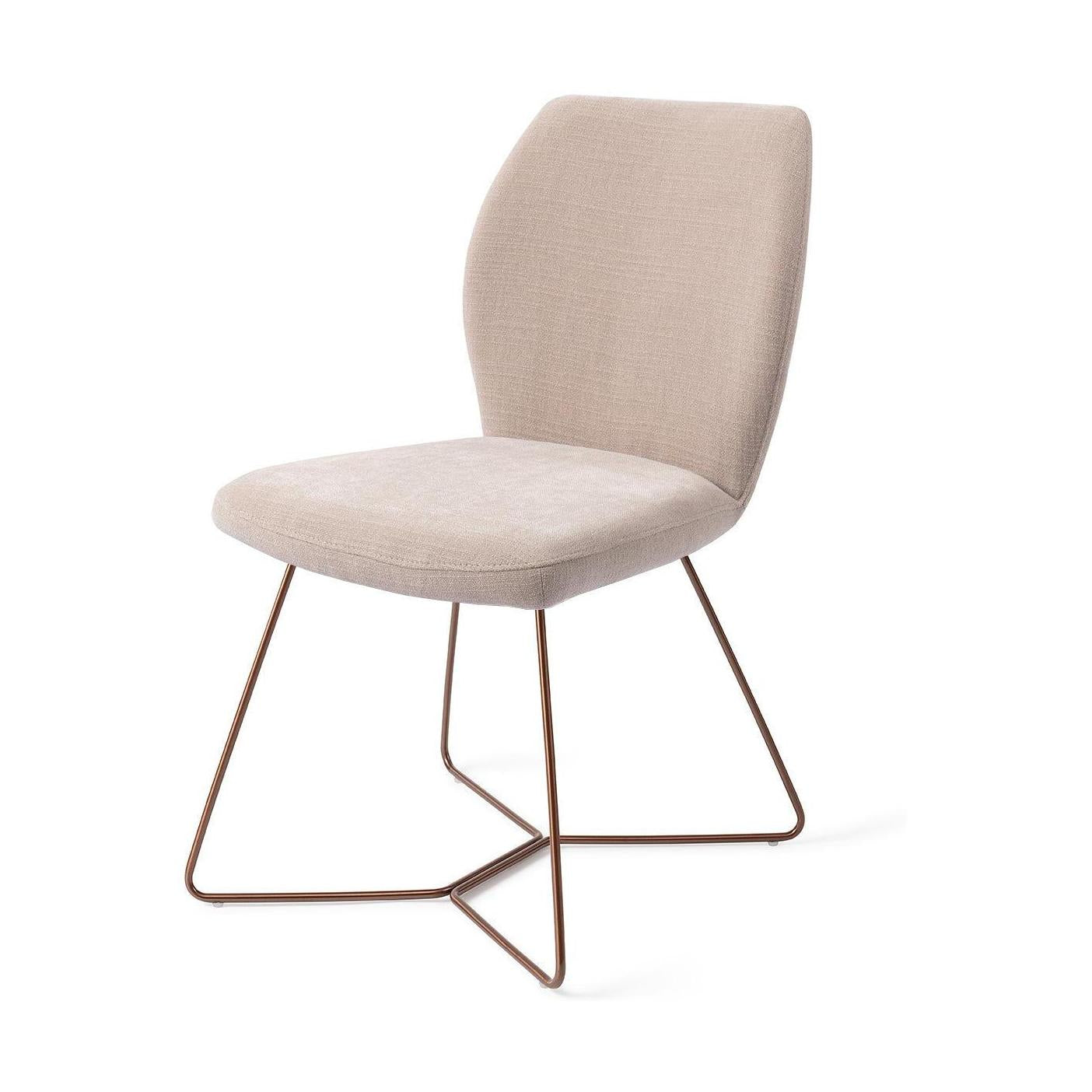 Jesper Home Ikata eetkamerstoel Sand Strand beehive rose