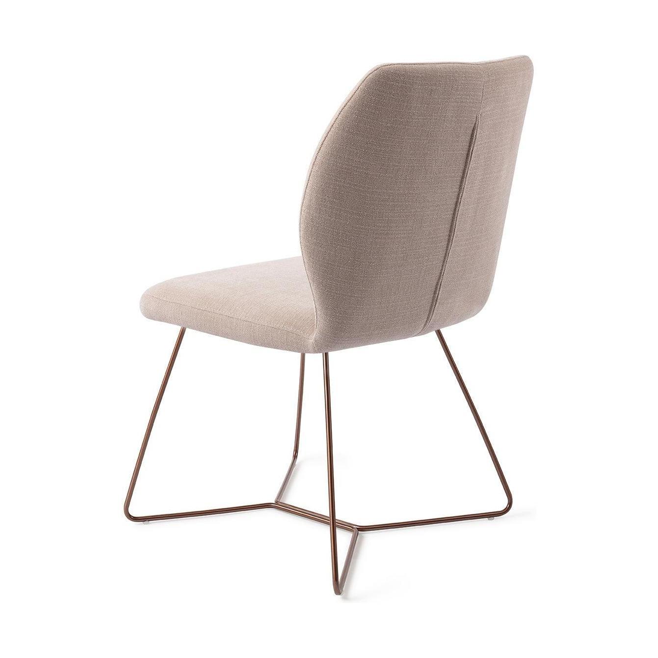 Jesper Home Ikata eetkamerstoel Sand Strand beehive rose