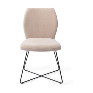 Jesper Home Ikata eetkamerstoel Sand Strand cross black