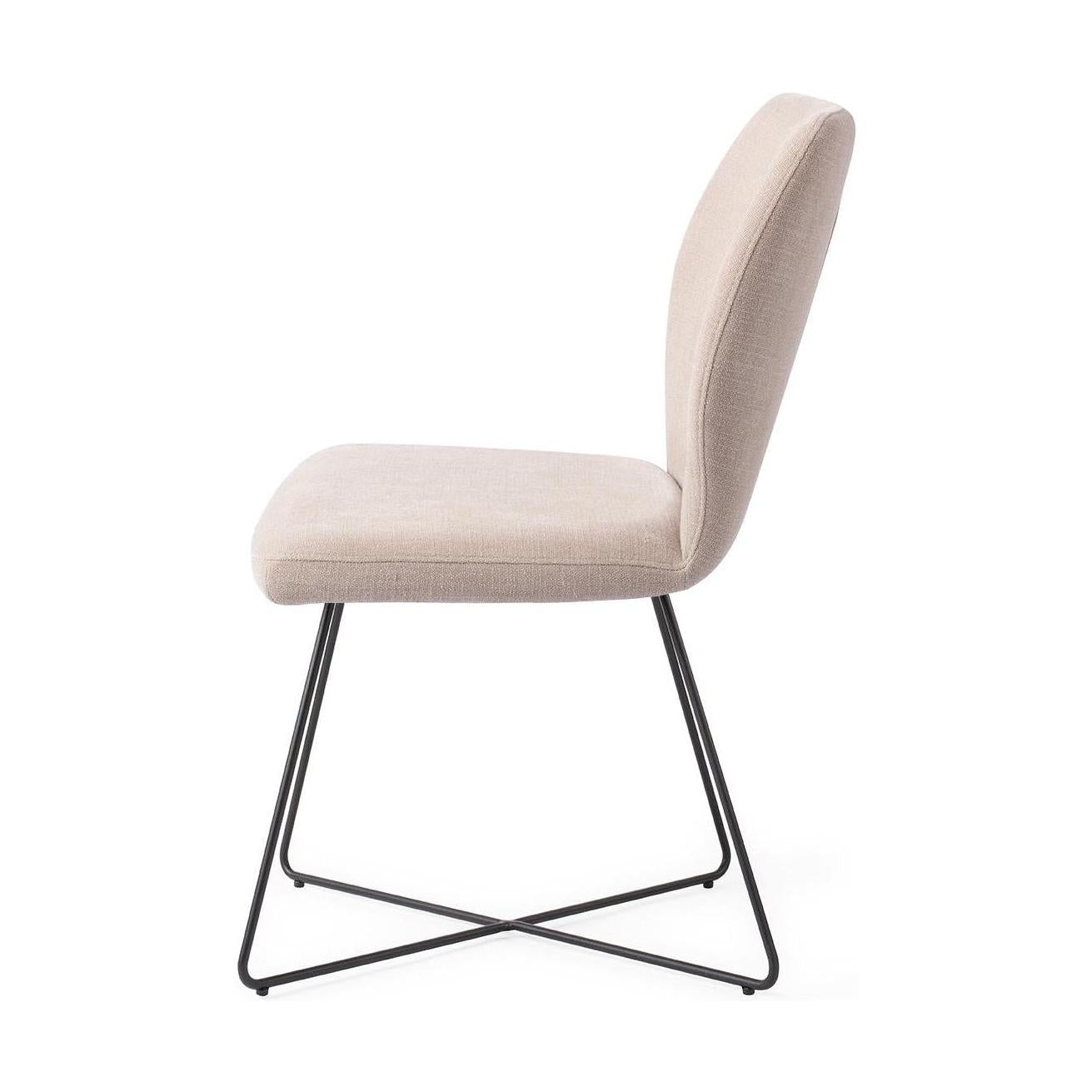 Jesper Home Ikata eetkamerstoel Sand Strand cross black