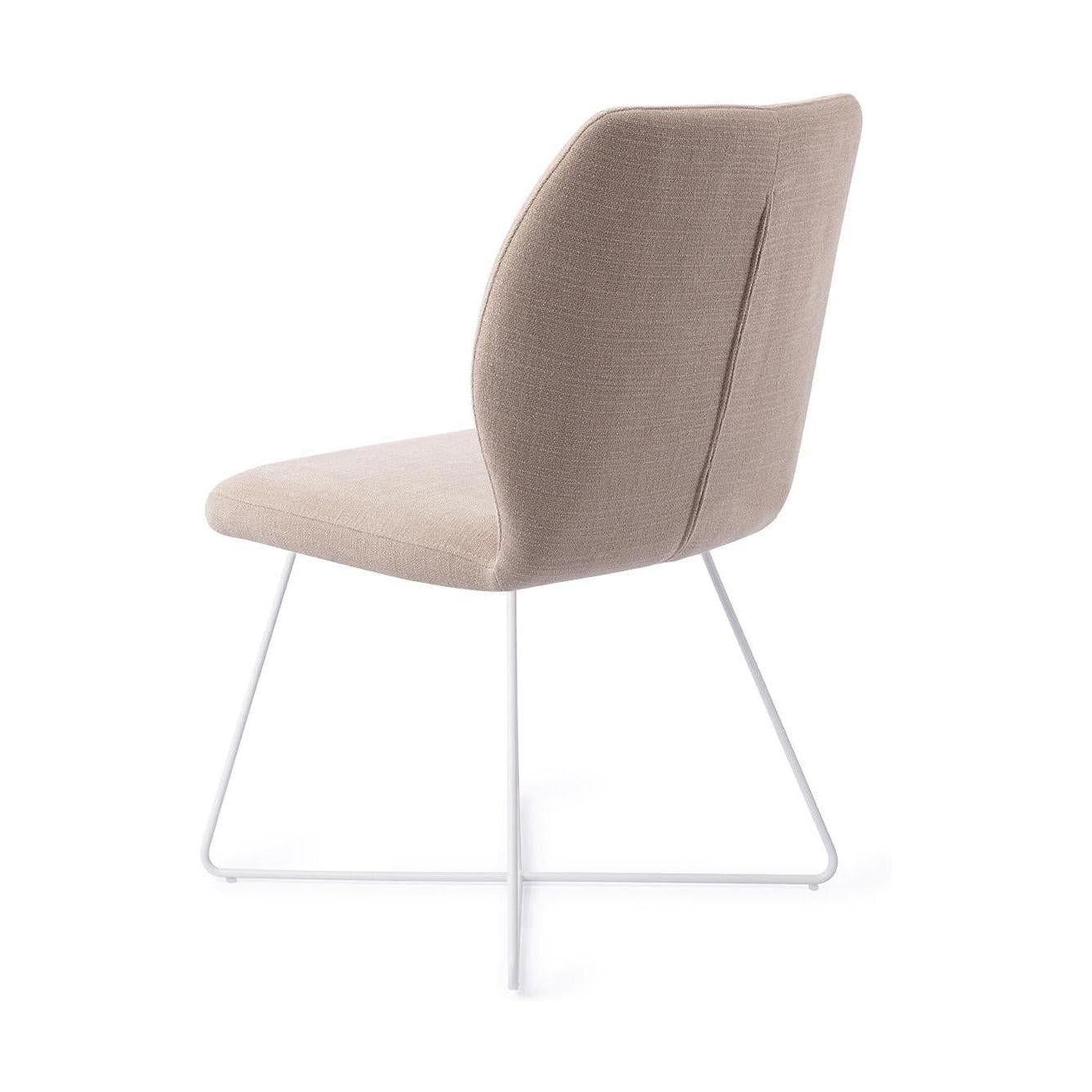 Jesper Home Ikata eetkamerstoel Sand Strand cross white