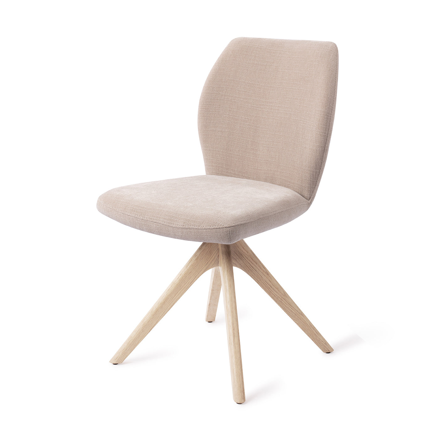 Jesper Home Ikata eetkamerstoel Sand Strand revolve oak bleach