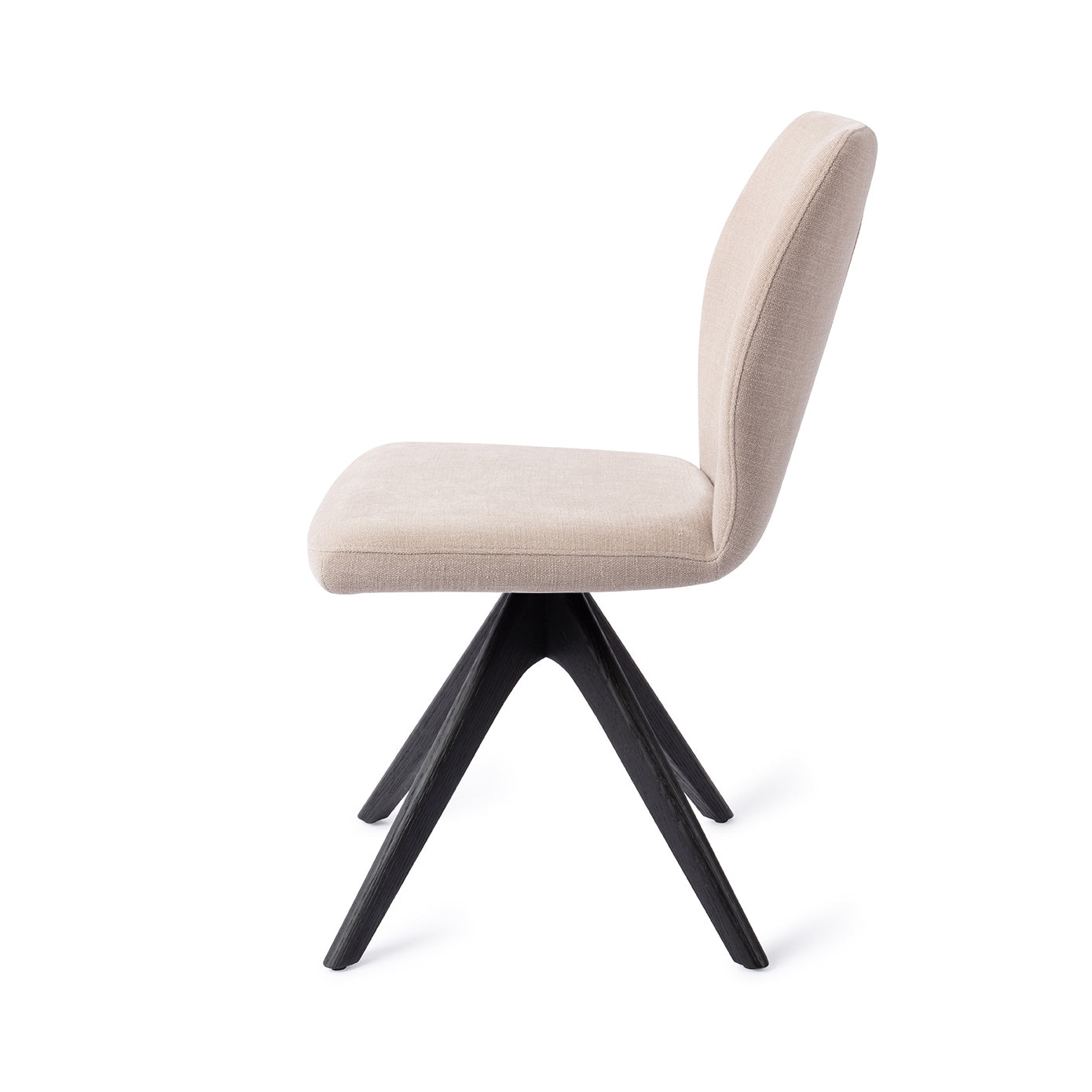Jesper Home Ikata eetkamerstoel Sand Strand revolve oak black