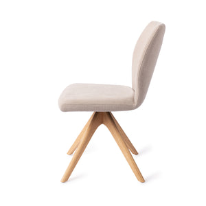 Jesper Home Ikata eetkamerstoel Sand Strand revolve oak natural