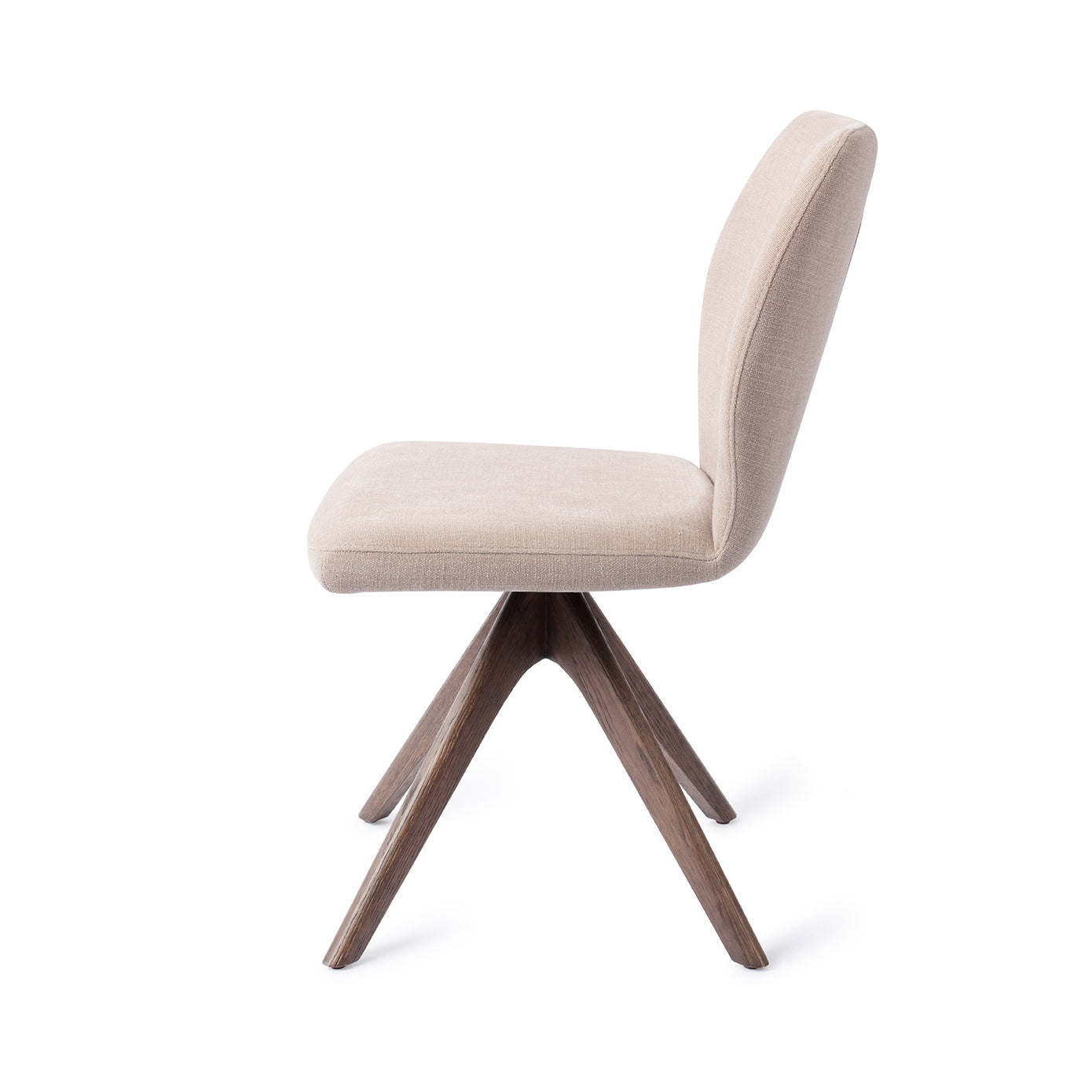 Jesper Home Ikata eetkamerstoel Sand Strand revolve oak walnut