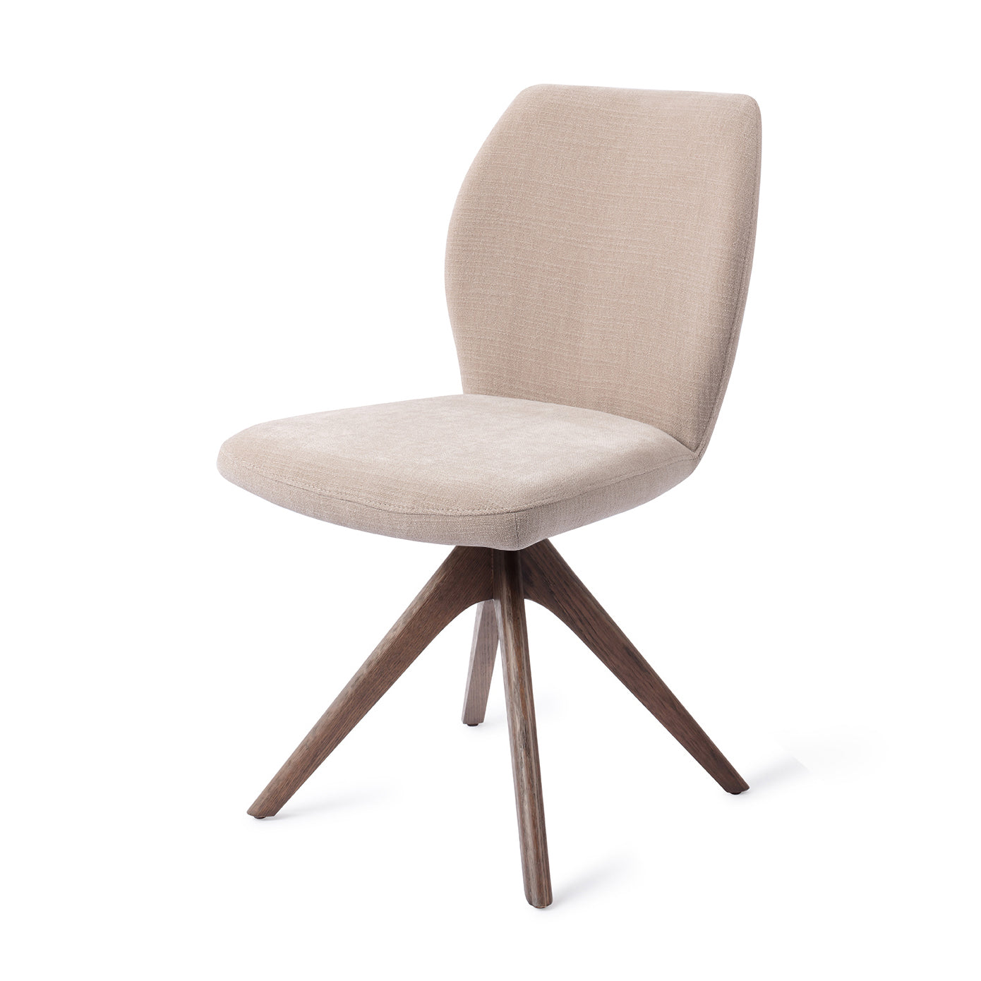 Jesper Home Ikata eetkamerstoel Sand Strand revolve oak walnut
