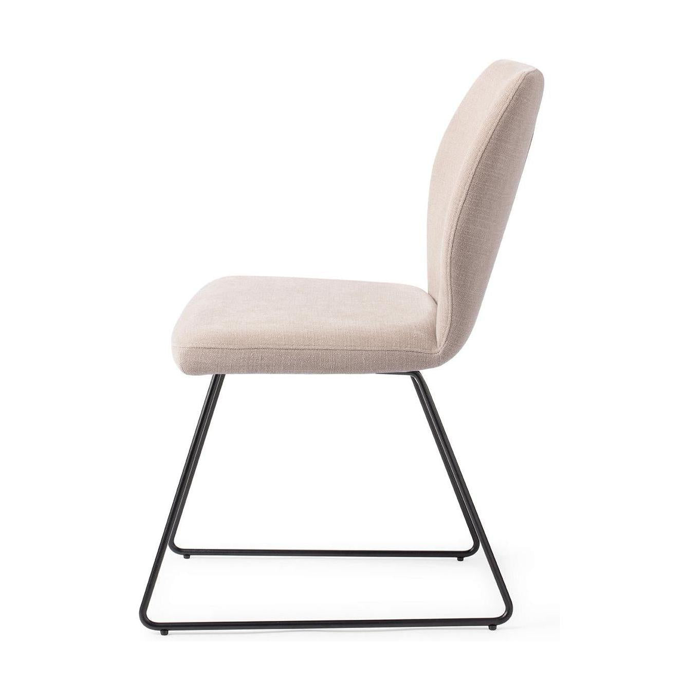 Jesper Home Ikata eetkamerstoel Sand Strand slide black