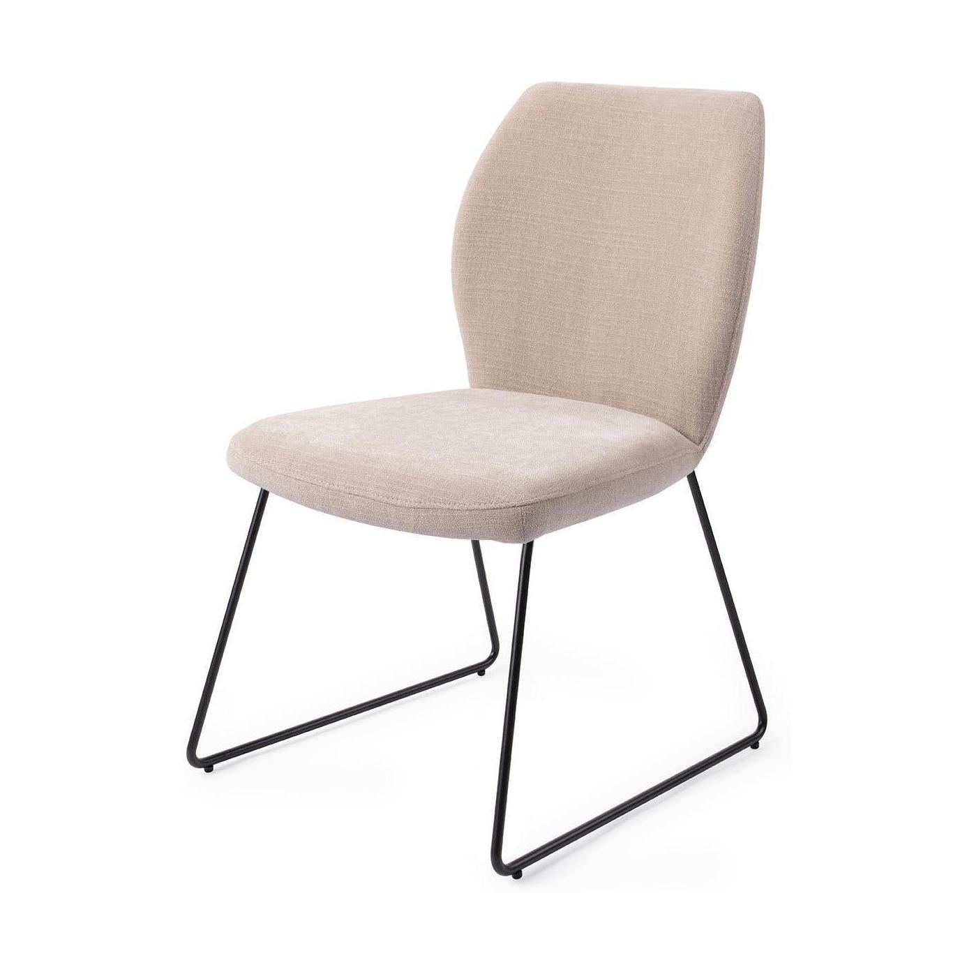 Jesper Home Ikata eetkamerstoel Sand Strand slide black