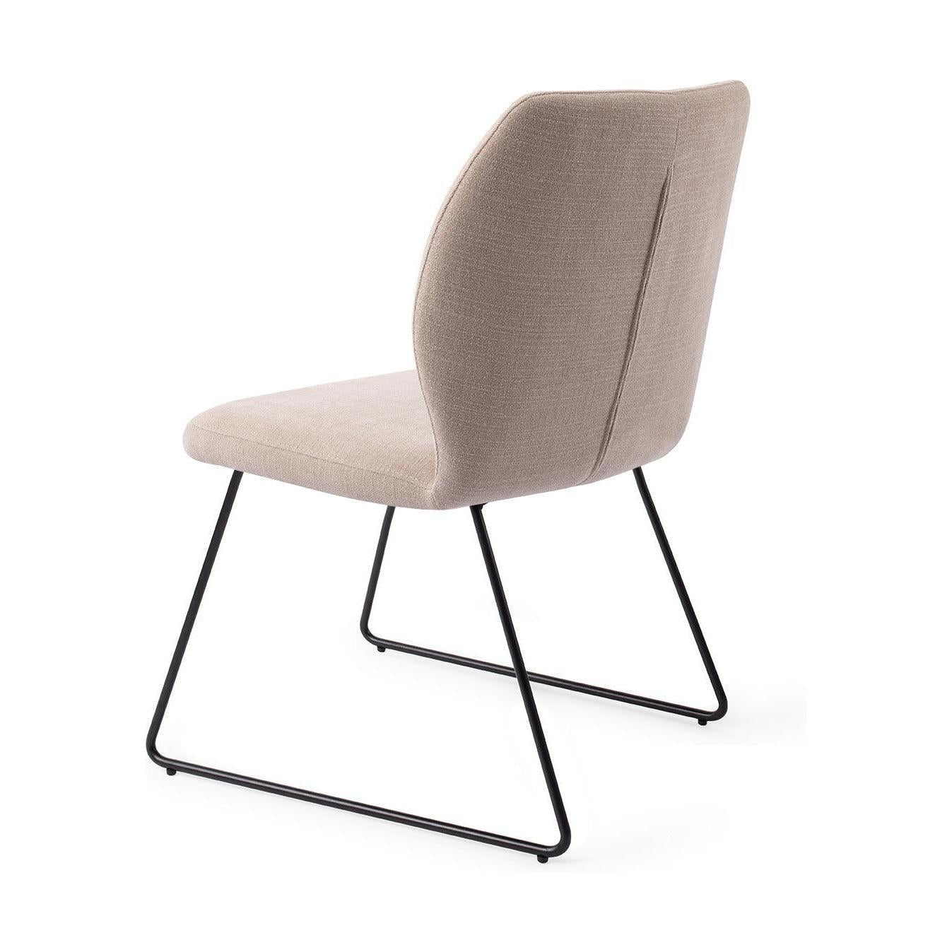 Jesper Home Ikata eetkamerstoel Sand Strand slide black