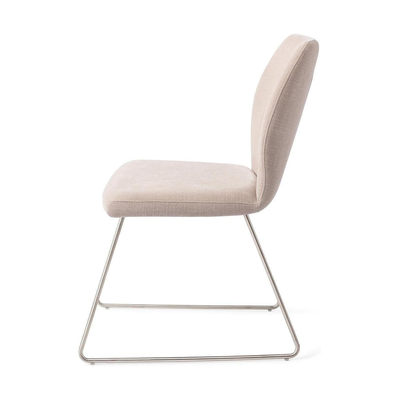 Jesper Home Ikata eetkamerstoel Sand Strand slide steel