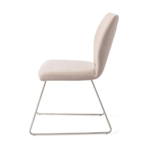Jesper Home Ikata eetkamerstoel Sand Strand slide steel