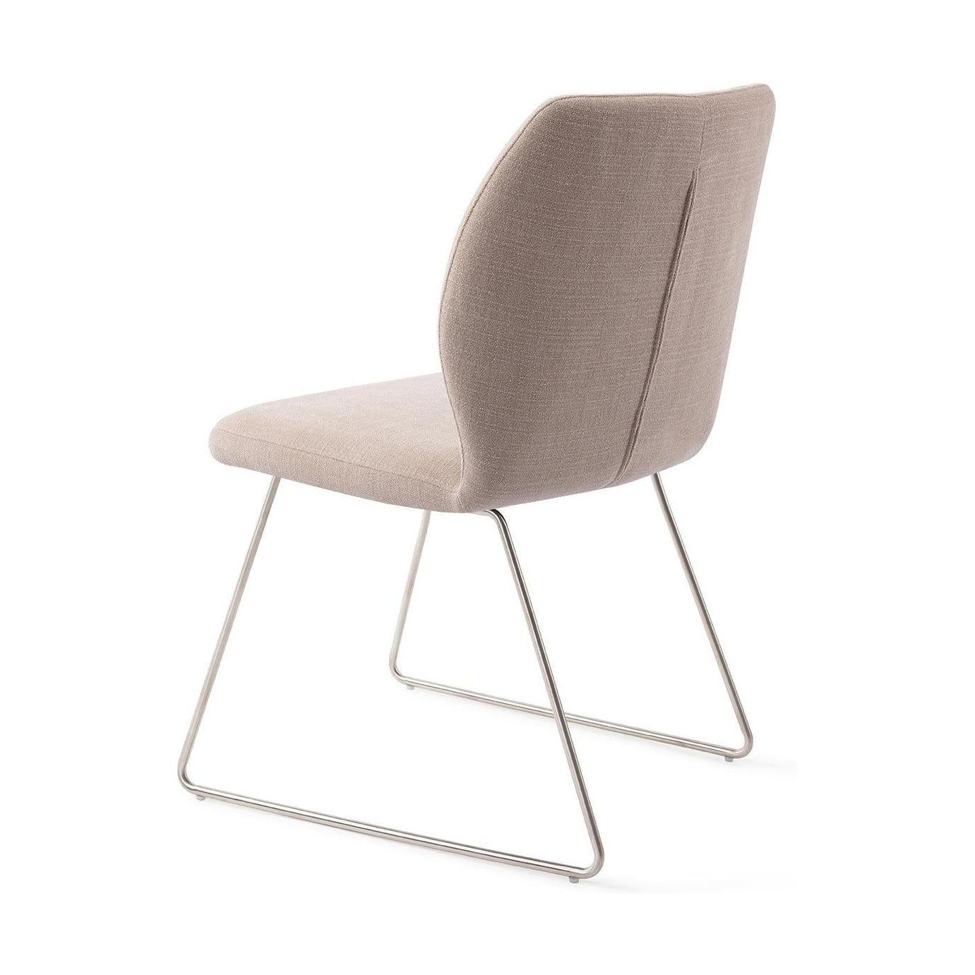 Jesper Home Ikata eetkamerstoel Sand Strand slide steel